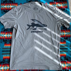Patagonia Men’s Flying Fish T-Shirt Size L